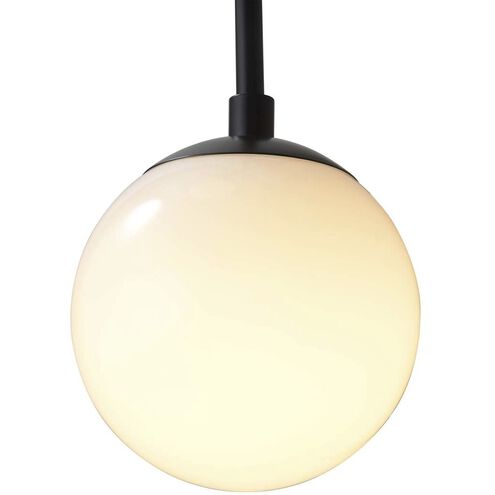 Duo LED 6 inch Matte Black Sconce Wall Light