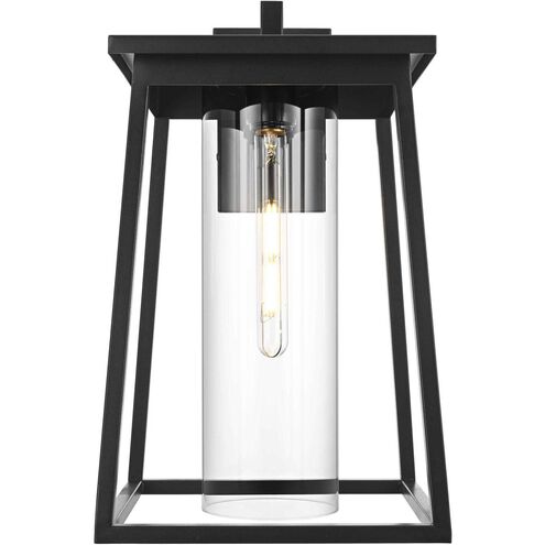 Lambert 1 Light 18 inch Black Outdoor Wall Sconce