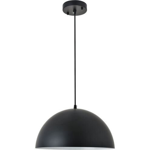 Scotland 1 Light 14 inch Black Pendant Ceiling Light