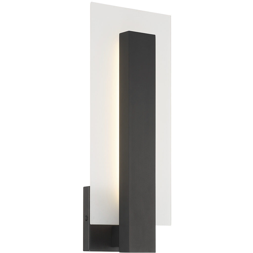 Carta LED 17.75 inch Black Outdoor Wall Sconce