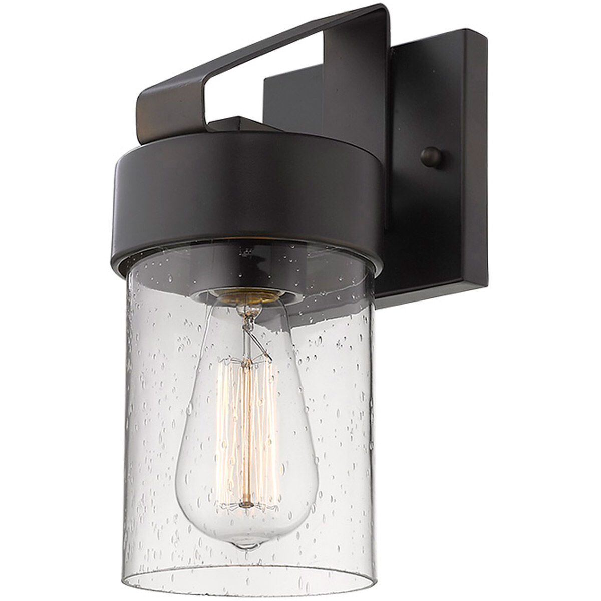 Mason 1 Light 11 inch Oil Rubbed Bronze Exterior Wall Mount