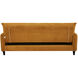 Large Biscuit Tufted Mustard Sofa
