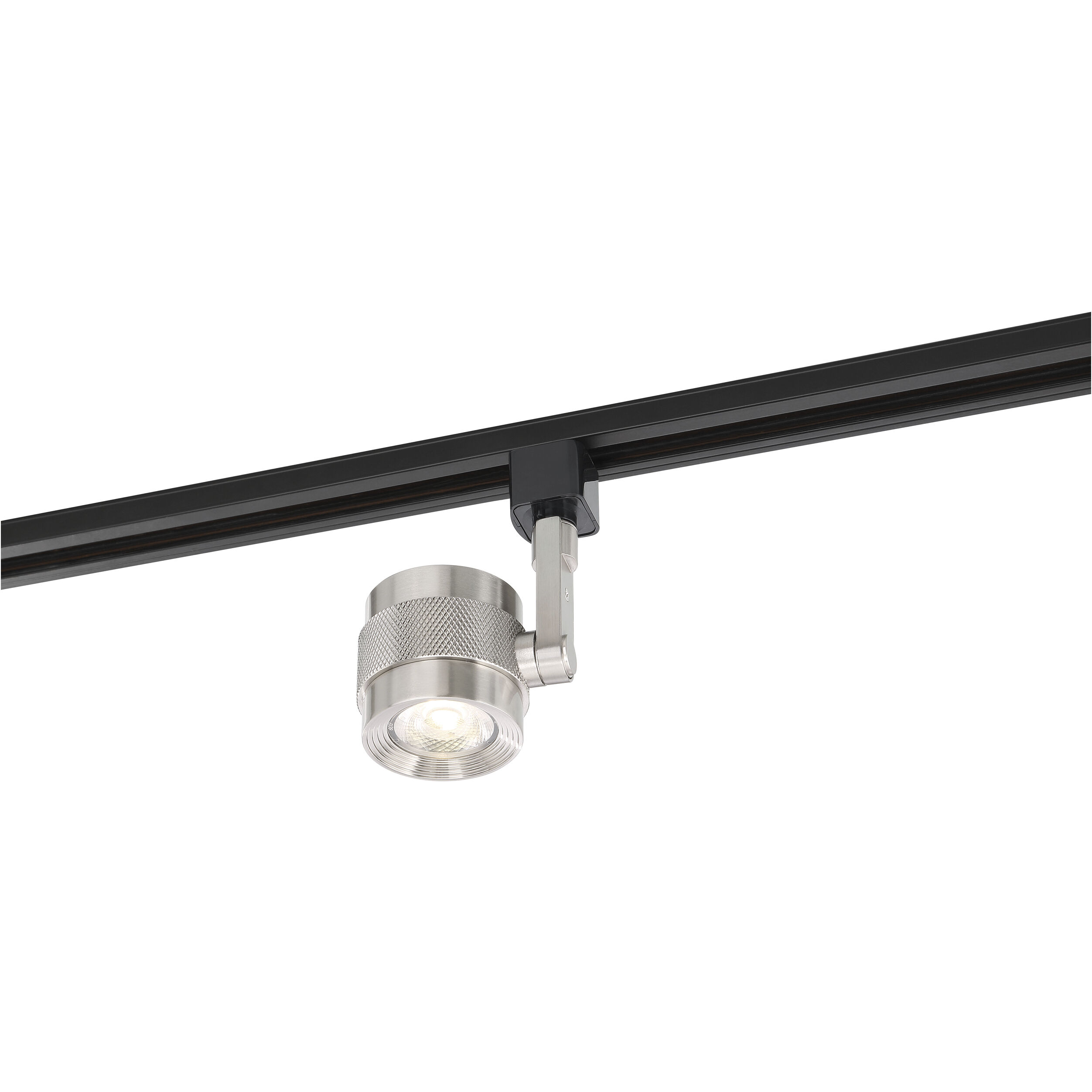 Piston 120 Brushed Nickel Track Head Ceiling Light