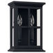 Mansell 2 Light 11 inch Black Outdoor Wall Lantern