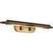 Caillier 26 watt 29.25 inch Lacquered Bronze Picture Light Wall Light