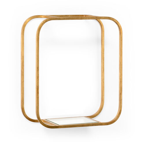Jamie Merida 17 inch Antique Gold Leaf/Clear Wall Bracket Wall Light