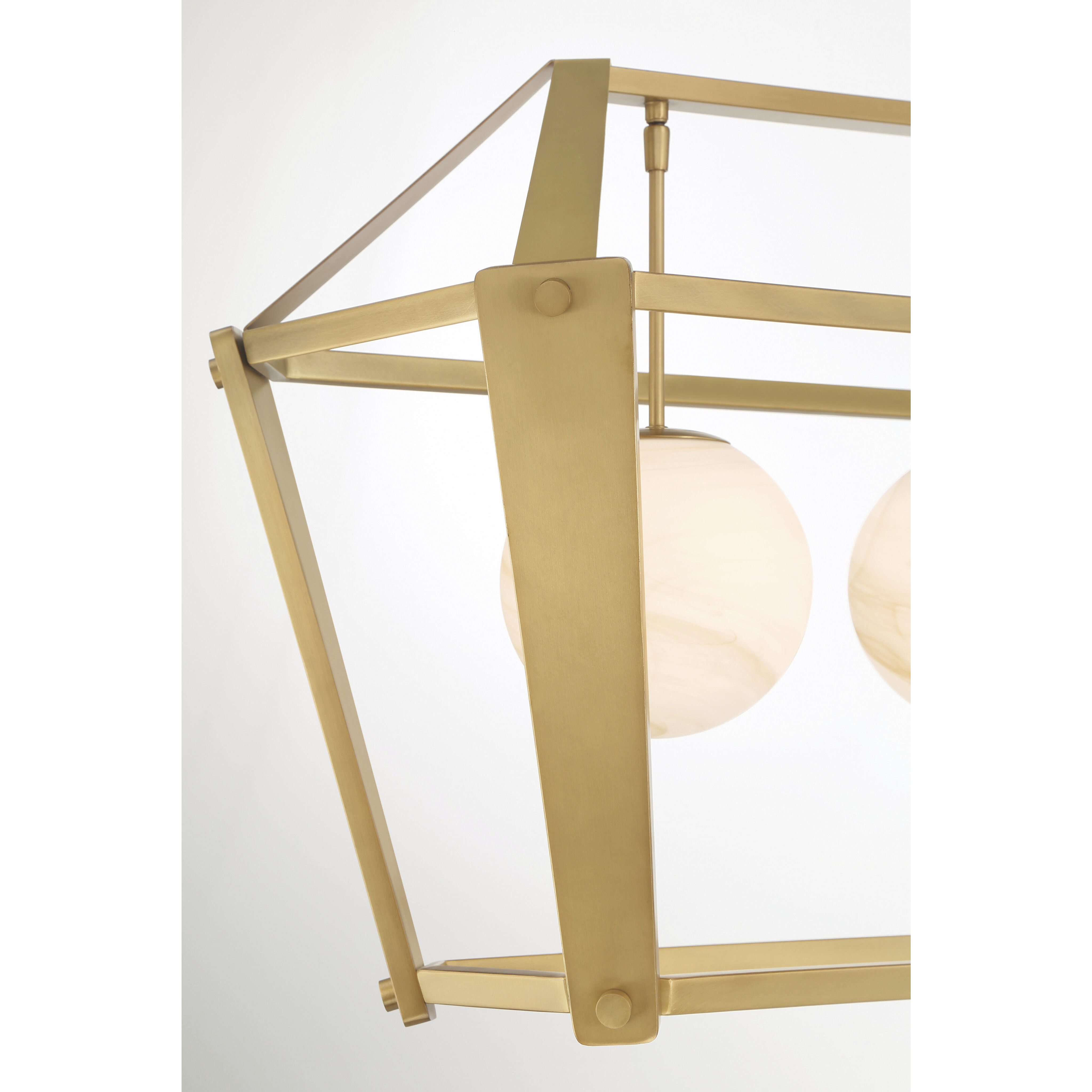 Shimmer Island Light Ceiling Light in Legacy Brass