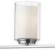Willow 5 Light 40.5 inch Chrome Vanity Wall Light