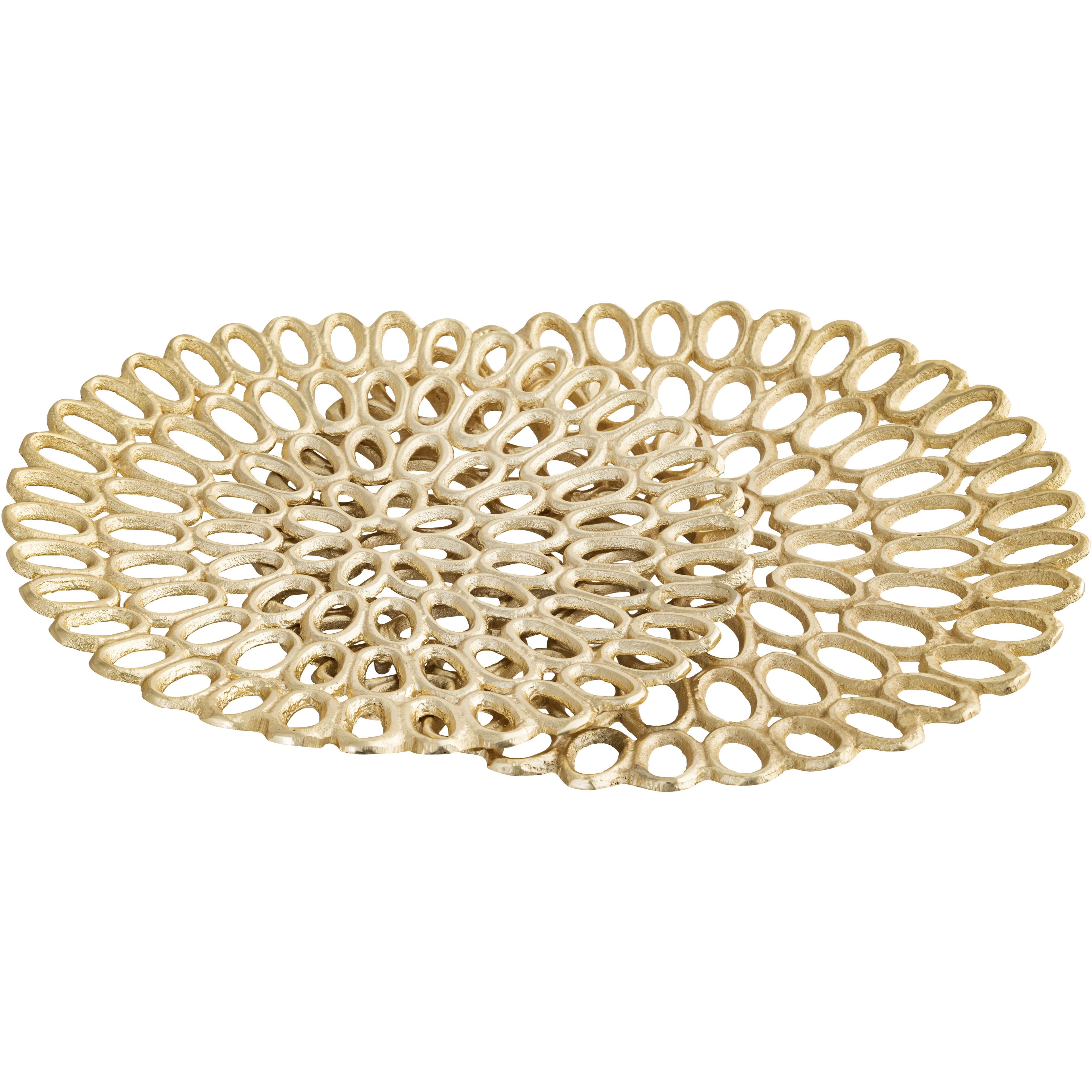 Regina Gold Tray, Set of 2