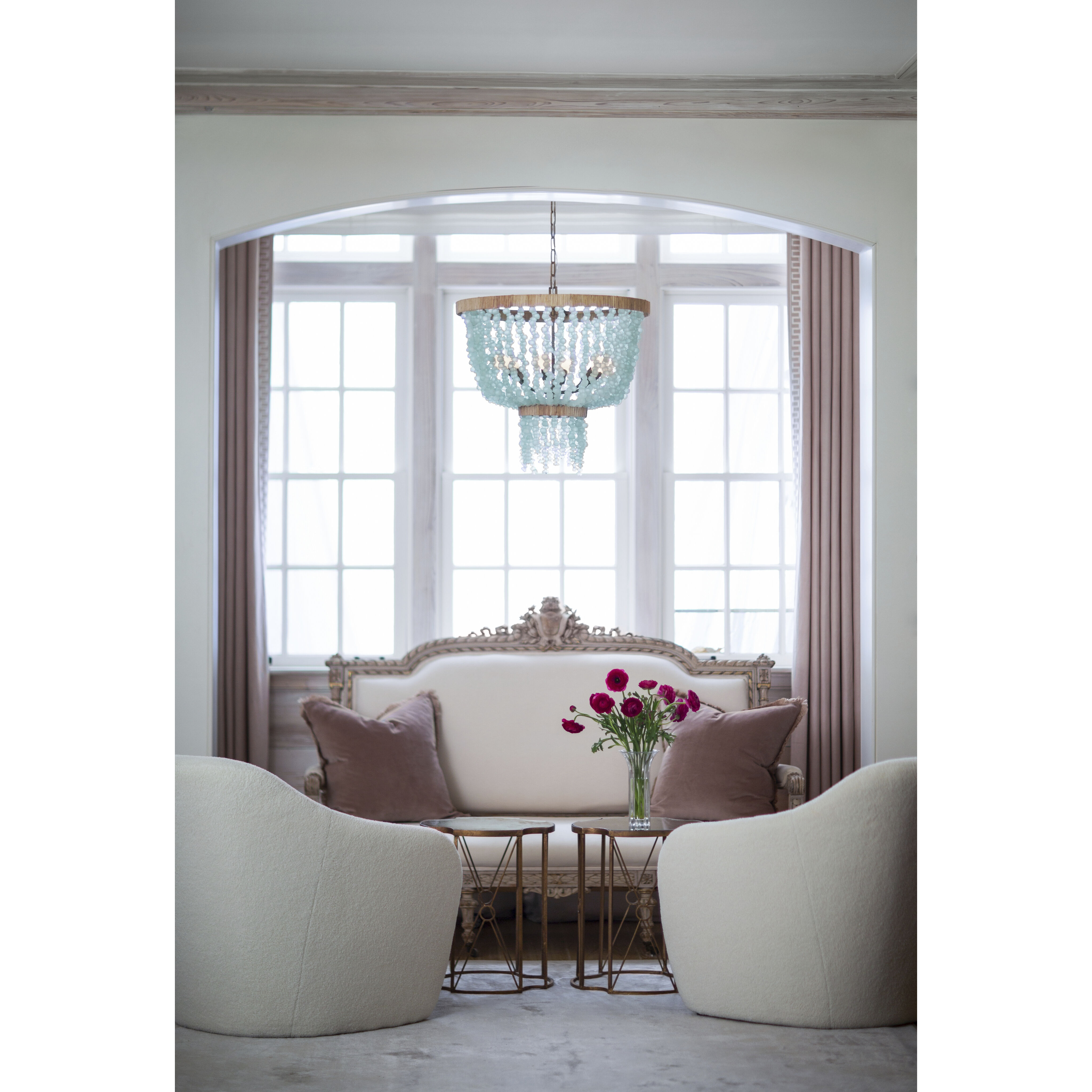 Fredrick Ramond FR30206BNG-BG Dune LED 25 inch Burnished