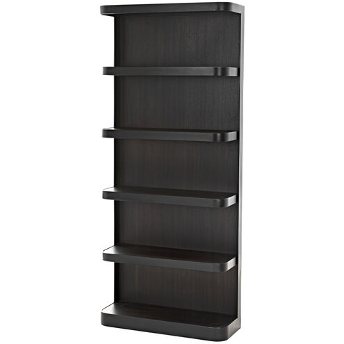 Dido Matte Black Bookcase