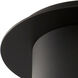 Ellipse LED 6 inch Black Flush Mount Ceiling Light