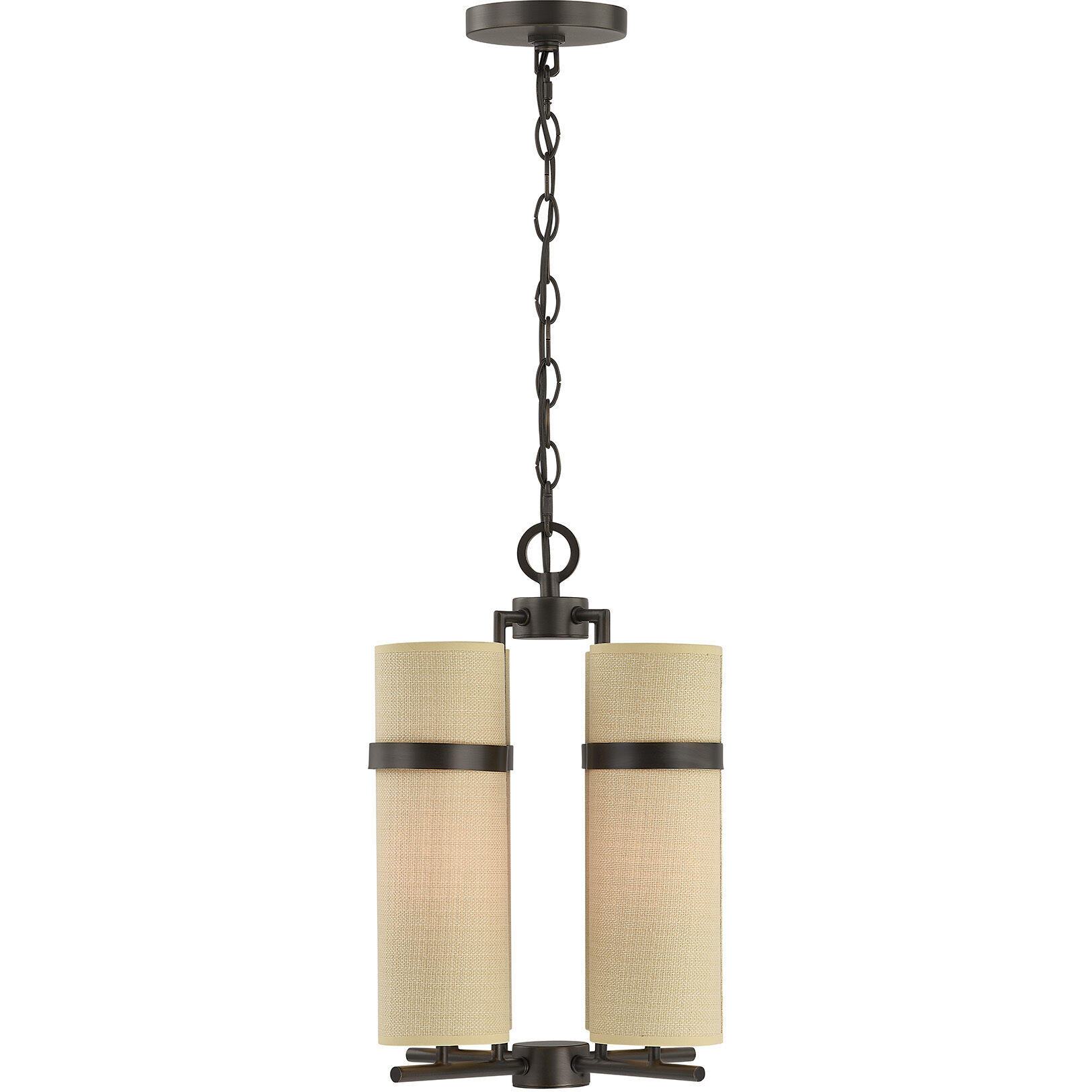 Weston 4 Light 13 inch Mediterranean Bronze Chandelier Ceiling Light