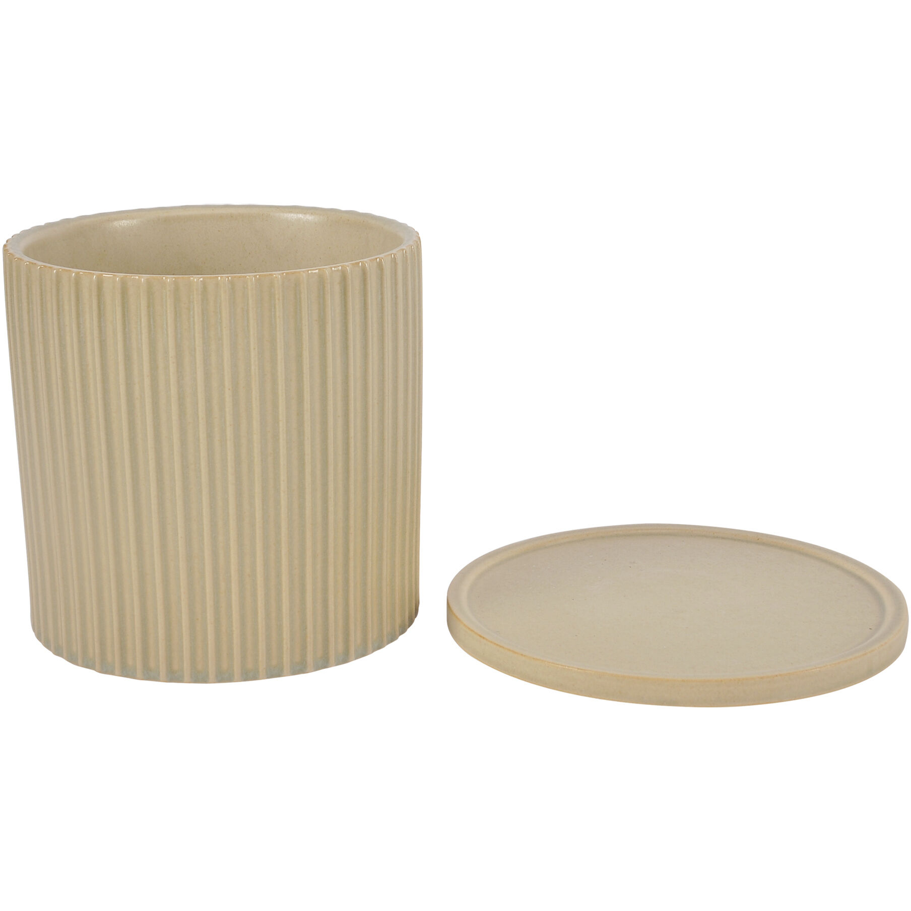 Kuhi Beige Planter, Large