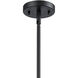Franklin Restoration Beacon 1 Light 8 inch Matte Black Mini Pendant Ceiling Light in Incandescent, Matte White, Franklin Restoration