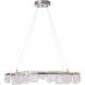 Riverbed LED 39.6 inch Sterling Pendant Ceiling Light