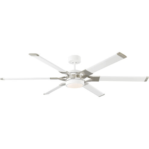Loft 62 62 inch Matte White Ceiling Fan