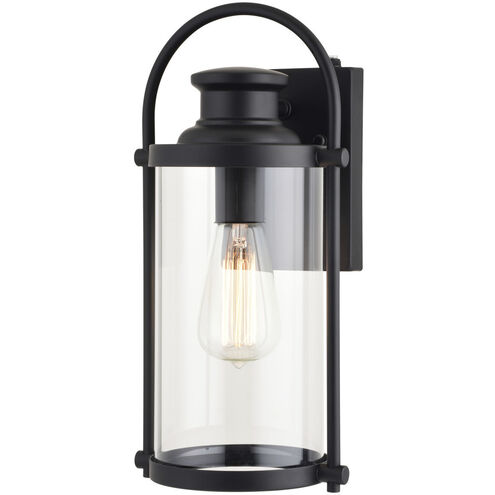 Winfield LED 14.25 inch Matte Black Outdoor Wall