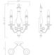 Menard 2 Light 14 inch Fossil Stone Wall Sconce Wall Light