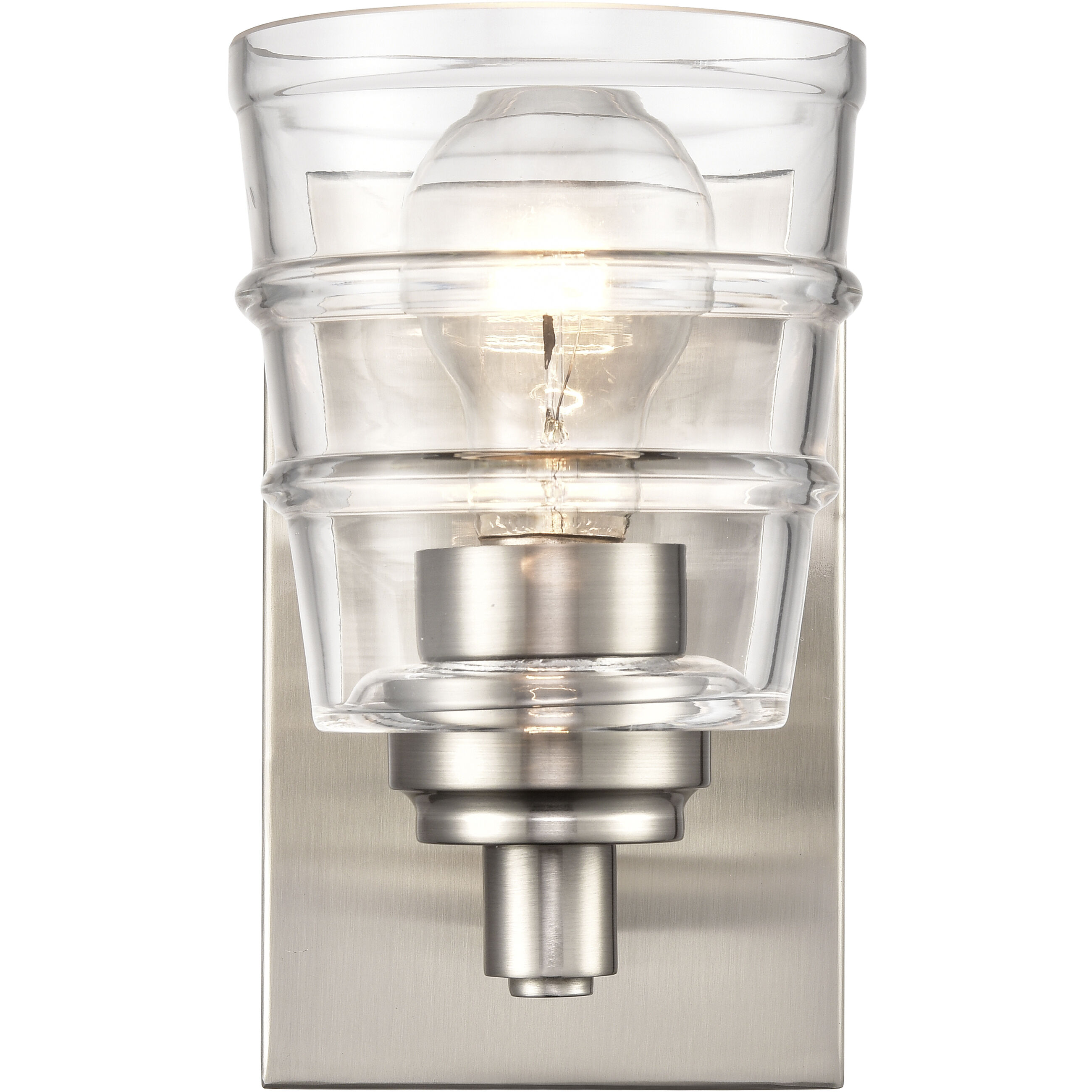 Pulsate 1 Light 4.50 inch Bathroom Vanity Light