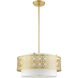 Calinda 4 Light 20 inch Soft Gold Pendant Chandelier Ceiling Light