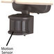 Merill LED 7.25 inch Bronze Outdoor Security