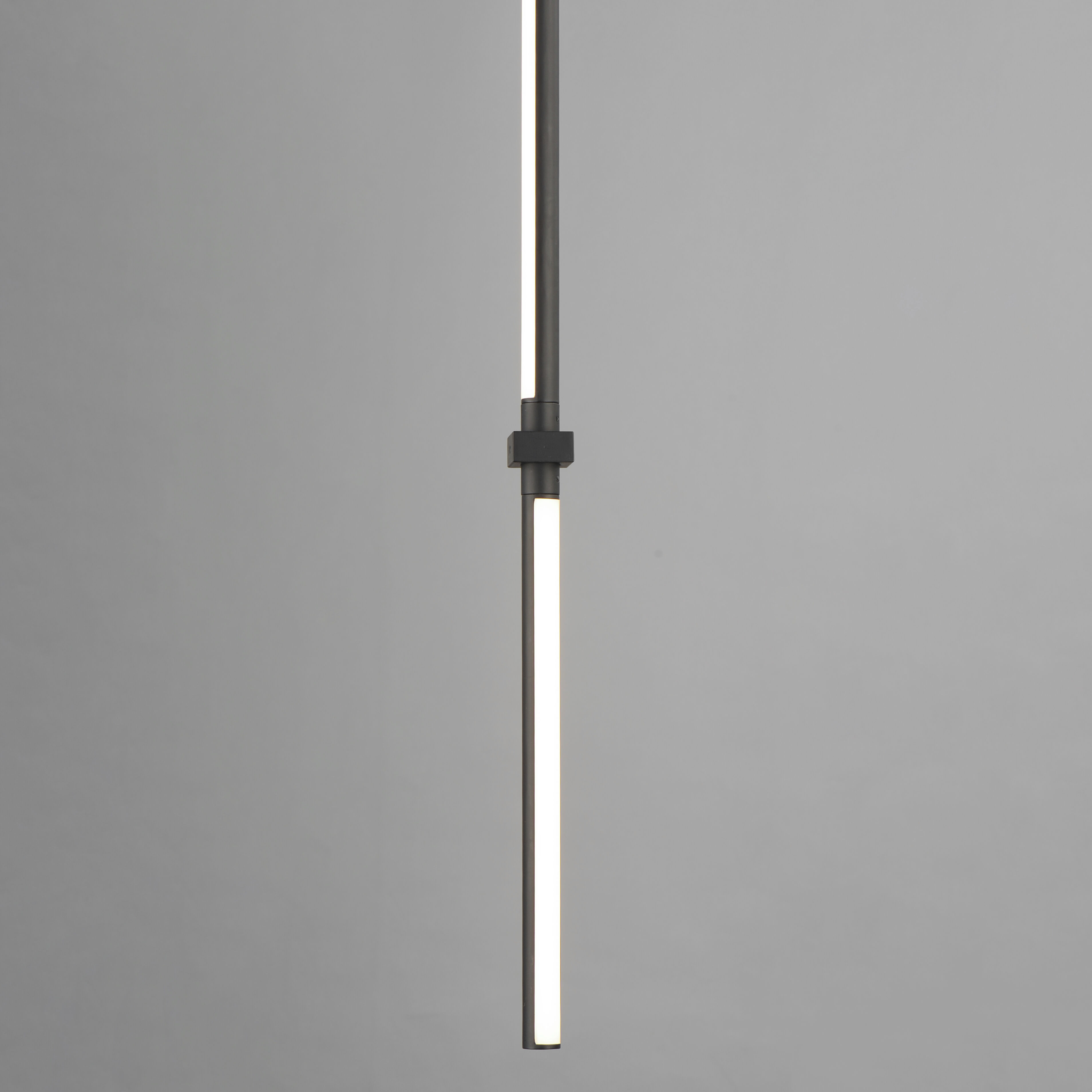 Dorian LED 1 inch Black Single Pendant Ceiling Light