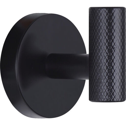 Varen 2 inch Matte Black Robe Hook