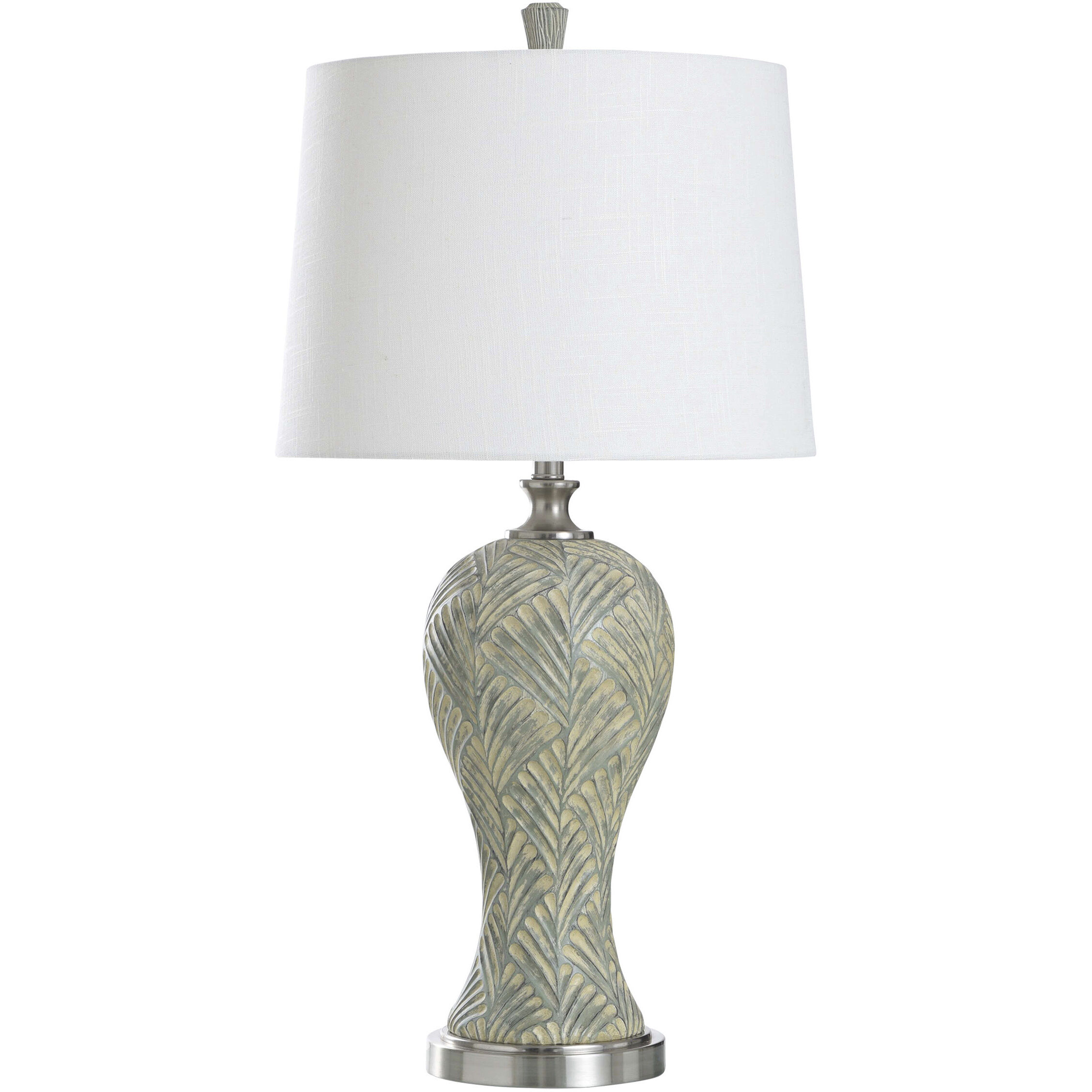 Bellevue 33.25 inch 100 watt Bellevue and White Table Lamp Portable Light