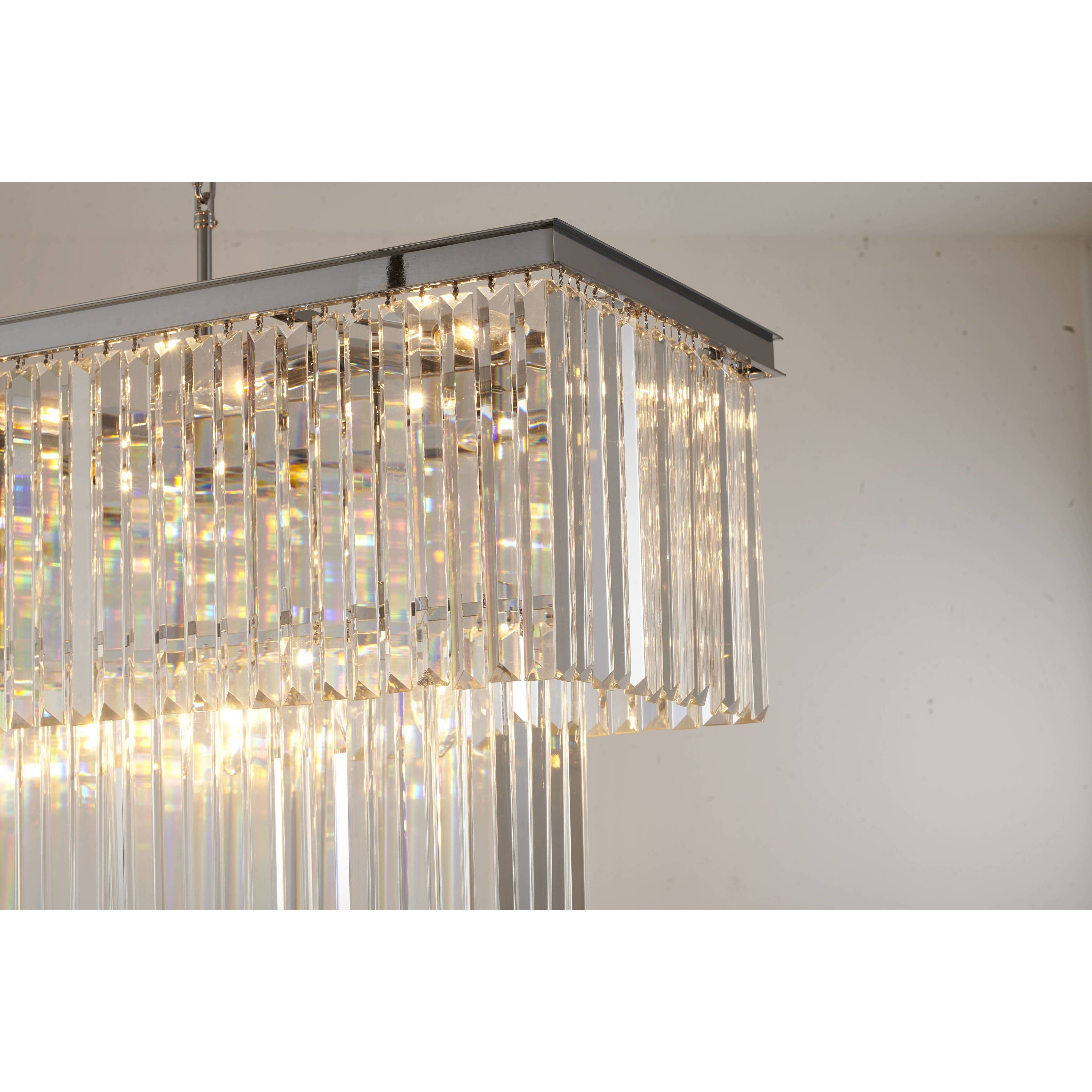 Canada 18 Light 14 inch Chrome Chandelier Ceiling Light