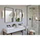 io LED 5.28 inch Matte Black Bathroom Wall Light