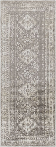 Lavadora 87 X 31 inch Dark Brown Rug in 2.5 x 8, Runner