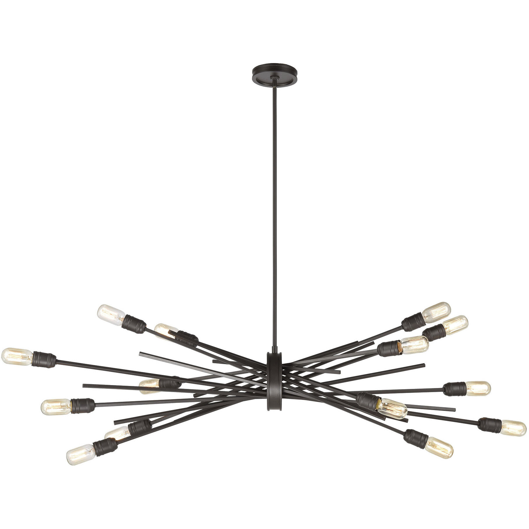 Xenia 14 Light 54 inch Oil Rubbed Bronze Chandelier Ceiling Light