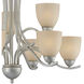 Triton 9 Light 31 inch Moonlight Silver Chandelier Ceiling Light