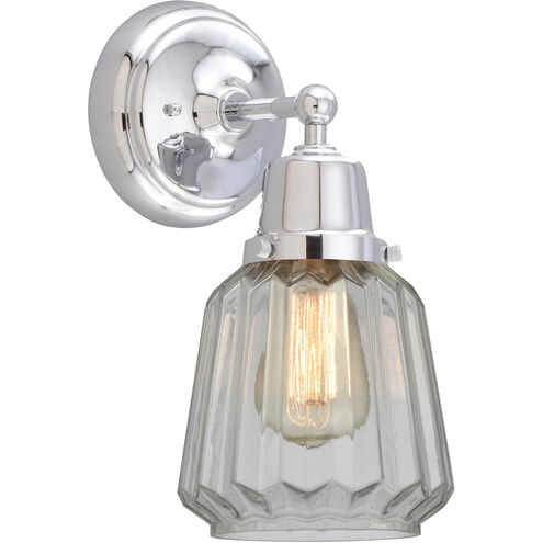 Aditi Chatham LED 6 inch Polished Chrome Sconce Wall Light, Aditi