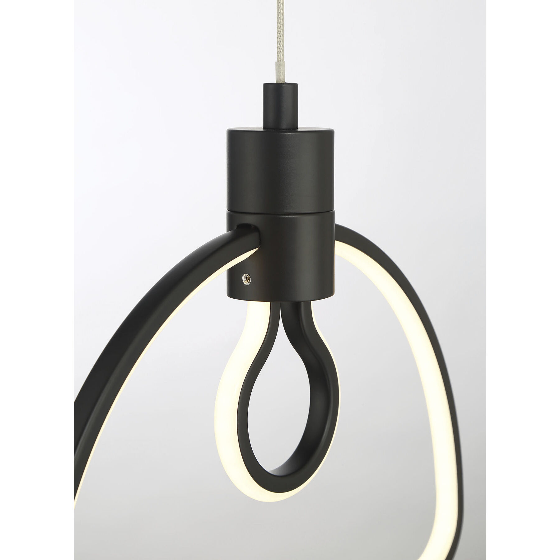 Edison's Outline LED 10.38 inch Coal Pendant Ceiling Light
