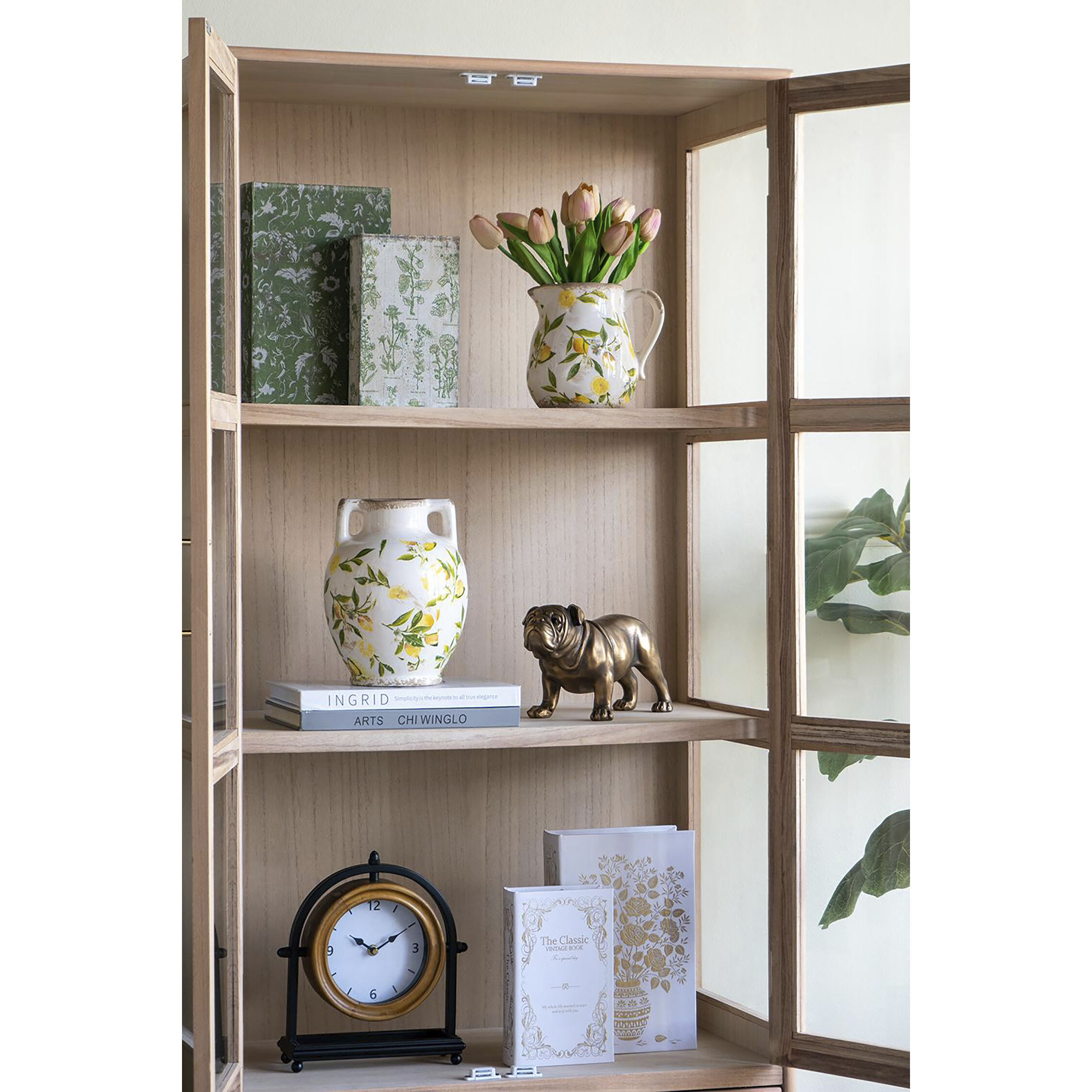 Lifelike French Bulldog Copper Figurine