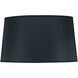Ellie Black 16 inch Lampshade, Square