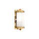 Bristol 1 Light 10 inch Aged Brass Bath and Vanity Wall Light