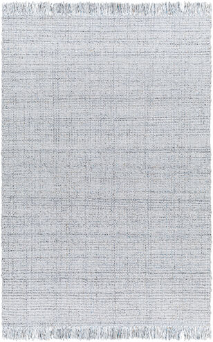 Sara 108 X 72 inch Light Slate Rug, Rectangle