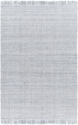 Sara 36 X 24 inch Light Slate Rug, Rectangle