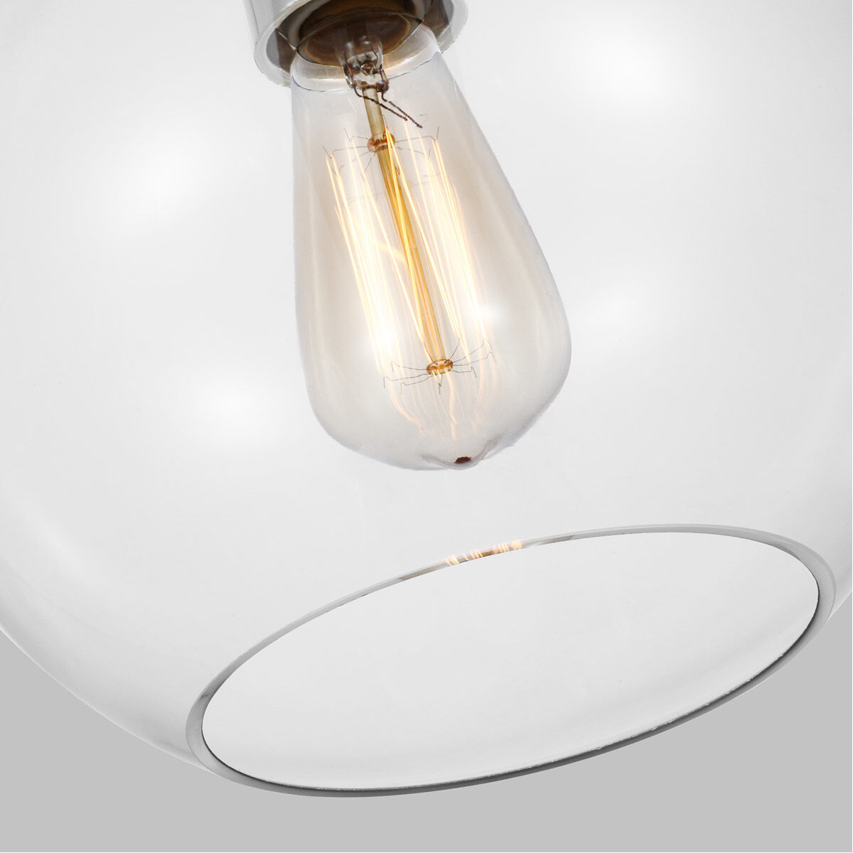 kate spade new york Monroe 1 Light 10.38 inch Polished Nickel Pendant Ceiling Light in Polished Nickel / Gloss White