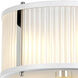 Corona 2 Light 11.75 inch White Pendant Ceiling Light, Convertible to Pendant, Semi-Flush Mount or Flush Mount