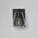 Geode 1 Light 5.25 inch Black Wall Sconce Wall Light