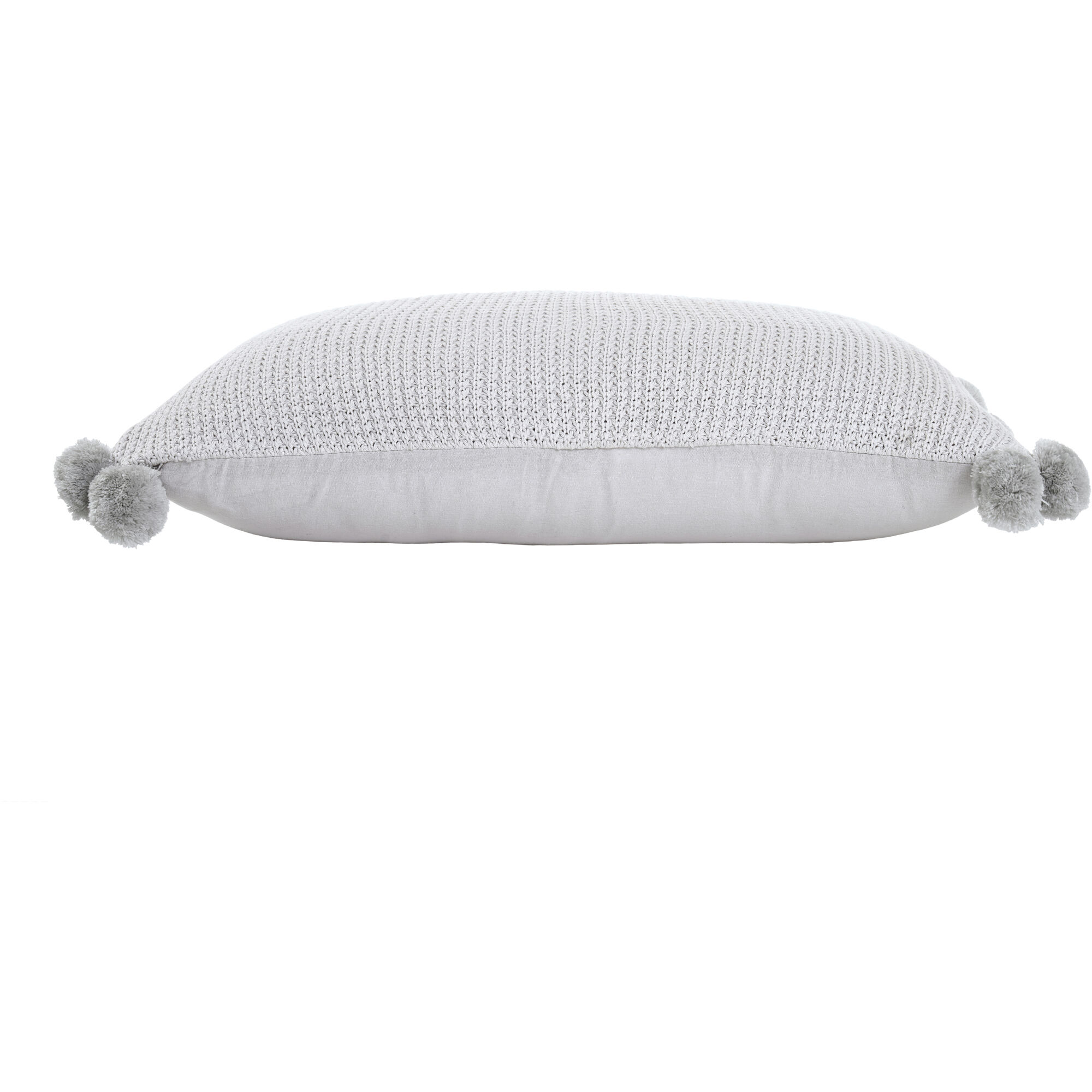 Halima 15 inch Light Grey Pillow