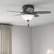 Newsome 42 inch Matte Black with Dark Gray Oak/Matte Black Blades Ceiling Fan