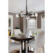 Graham 8 Light 24 inch Black Pendant Ceiling Light