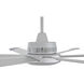 Mammoth 60 inch Silver Indoor/Outdoor Ceiling Fan in Wi-Fi and LED Light