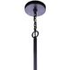 Mesh 12 Light 36 inch Flat Black Pendant Ceiling Light