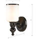 Bristol Way Vanity Light Wall Light